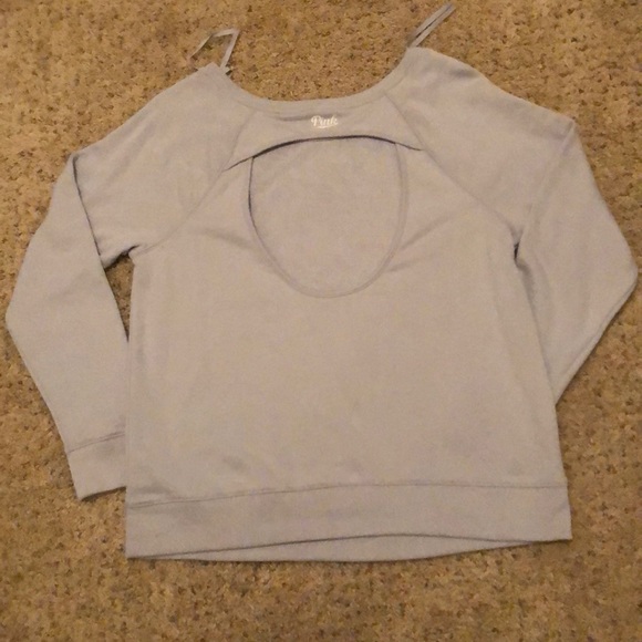 PINK Open back Sweater - Picture 3 of 4